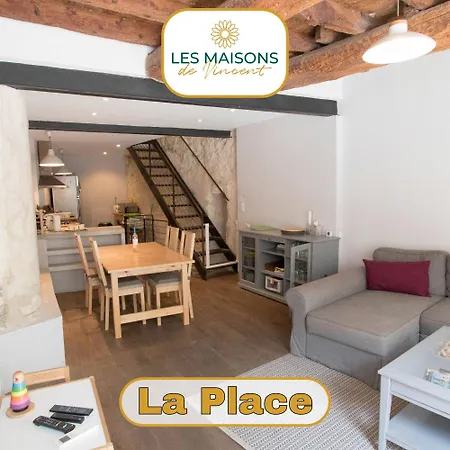 La Place, Clim - Double Terrasse Casa vacanze
